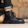 Модная мужская обувь на осень и зиму Модный минималистский стиль Уличный стиль Мотоциклетные уличные прогулки Повседневные деловые офисные ботинки 39-45