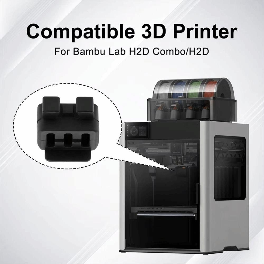 Простая установка Соплоочиститель для 3D-принтеров Bambu Lab H2D/H2C/P2S Аксессуары