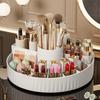360° Rotatable Desktop Shelf PP Open Grid Organizer Portable Cosmetic Storage Box  For Vanity Desk