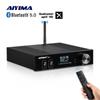 Усилитель Bluetooth AIYIMA D03 150 Вт x 2 стерео HiFi усилитель звука сабвуферный усилитель USB DAC OLED APTX-HD DIY 2.1 домашнее аудио