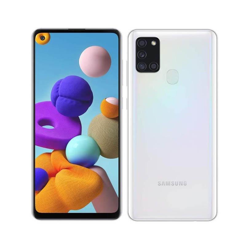 Восстановленный Оригинальный Samsung Galaxy A21s A217F 3 ГБ ОЗУ 32 ГБ ПЗУ Мобильный телефон с одной SIM/двумя SIM-картами