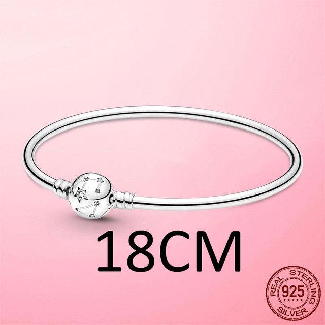 Браслет-цепочка с узлом бесконечности из стерлингового серебра 925 пробы, застежка-бантик, браслет-цепочка с бесконечной любовью, ювелирные изделия