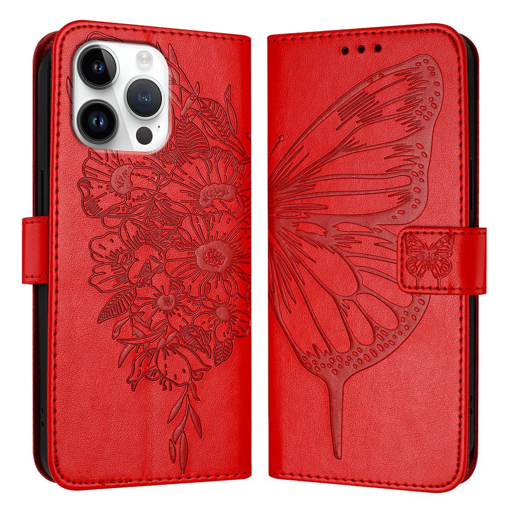 Wallet Butterfly Flip Cover Magnetic Leather Phone Case For iphone 17 Pro Max 17 Pro 17 Plus 17 Air 17 16 Pro Max 16 Pro 16E 16