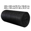 Anti Bird Garden Netting Mesh Heavy Duty Black Pond Fencing Mesh PE Material Reusable Plant Netting Fall Prevention