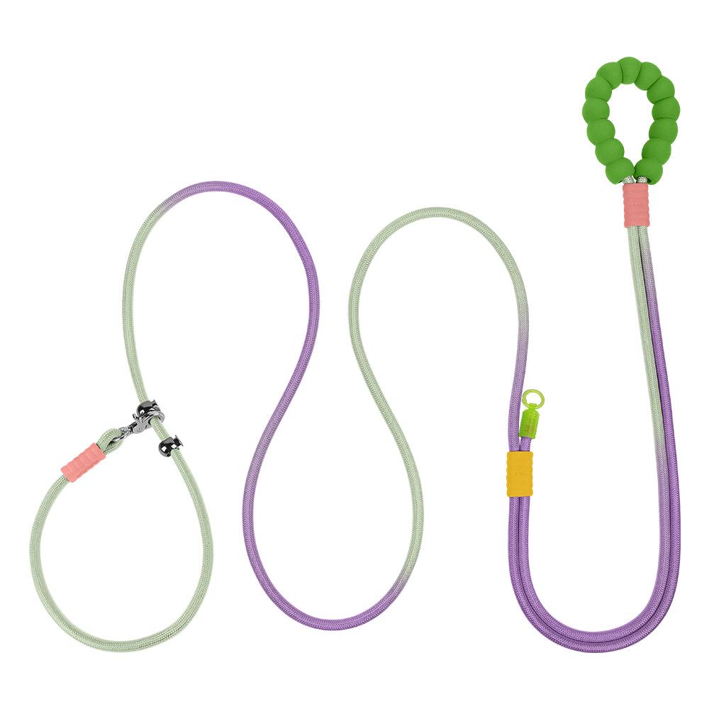 Professional Dog Training & Competition Cross-Body Leash - Explosion-Proof, Adjustable Waist-Belt Design