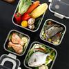 Нержавеющая сталь Crisper Box 1200 мл-3000 мл квадратный герметичный непроливающийся ланч-бокс ящик для хранения в холодильнике