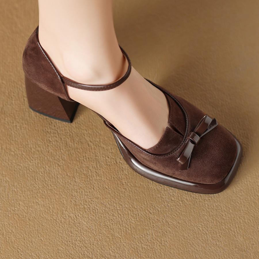 Французские ретро легкие зрелые элегантные полые босоножки Baotou универсальные простые туфли на толстом каблуке с пряжкой на высоком каблуке