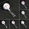 1pc High Quality Anti-Lost Clip Retractable Badge Holder Lanyards Nurse ID Name Card Key Ring