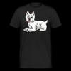 West Highland White Terrier T Shirt Hund Westie Hunde Geschenk Vintage Streetwear Soft Versatile Homme Comfortable