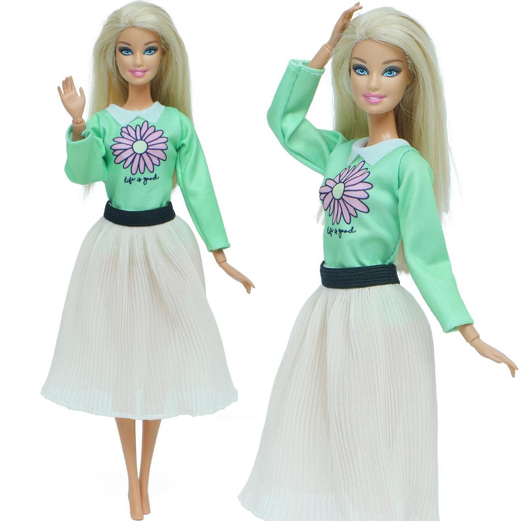 Кукольная одежда для куклы Барби, много стилей, классические брюки, рубашки, милые наряды для куклы 1/6 11,5 дюймов, игрушки для девочек