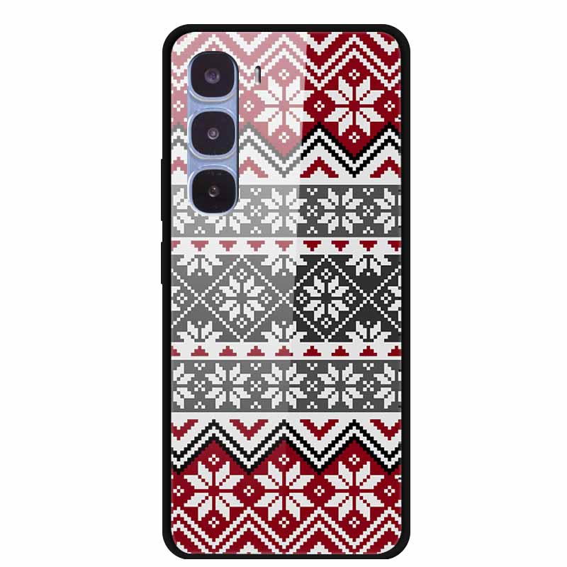 Роскошный Чехол для Infinix Hot 60 Pro X6885 Закаленное Стекло Чехол для Телефона Infinix Hot 60 Pro Модный Животный Защитный Funda