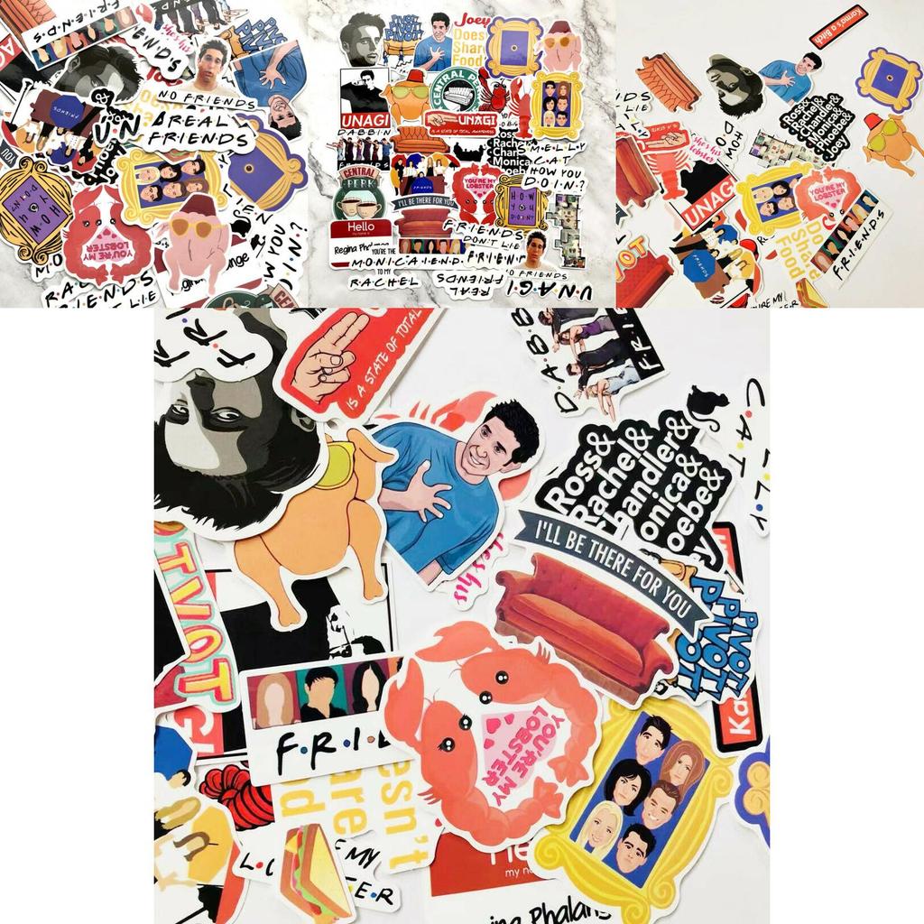 Яркие Водонепроницаемые Наклейки Наклейки Набор для Скрапбукинга и Ноутбуков