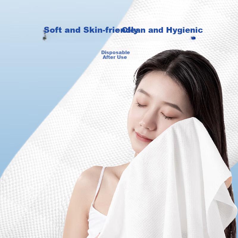Grace Disposable Compressed Bath Towels Hotel Thickened Portable Travel Swimming Towels 5-Pack Individually Wrapped 140x70cm