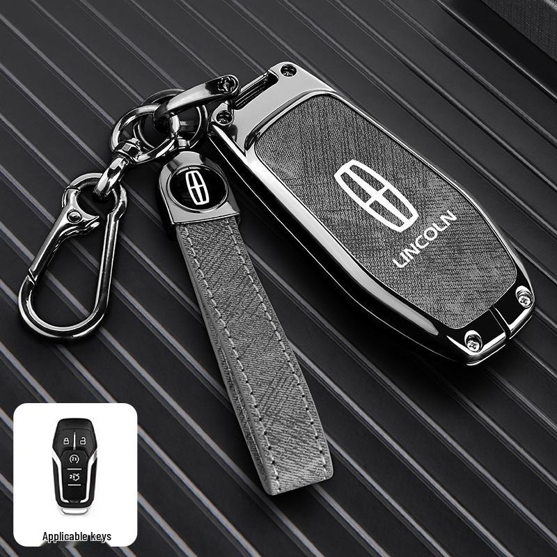 Lincoln Adventure Key Case: Fits Navigator, Aviator, MKZ, Continental, MKC, MKX Models