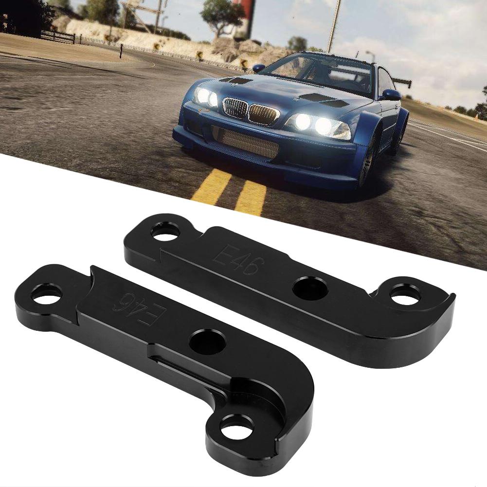 Алюминиевый адаптер-кит для дрифт-блокировки руля Power Tuning Увеличение угла поворота 25 для BWM E46 M3 Красный
