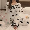 "Cozy Coral Fleece Pajamas for Women: Cute Princess Style, Thick Flannel, Perfect for Autumn & Winter"