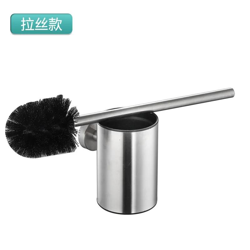 Инструмент для чистки туалета без мертвых углов, щетка для настенного монтажа, неперфорированные бытовые инструменты для чистки ванной комнаты, аксессуары для ванной комнаты