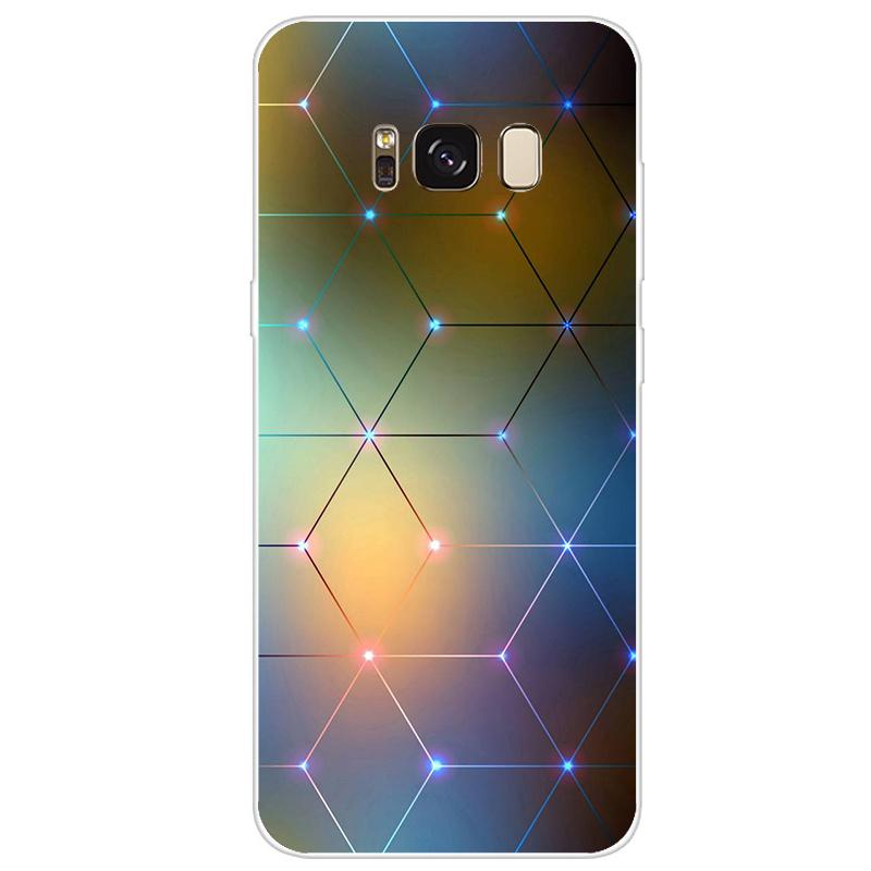 Чехол для Samsung Galaxy S8 Plus, силиконовый чехол, милый мягкий чехол из ТПУ для Samsung Galaxy S8 S 8 Plus, чехол-бампер для телефона S8Plus Coque