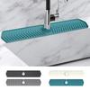Silicone Kitchen Sink Splash Mat Fast Drainage Faucet Handle Drip Catcher Tray for Kitchen Counter Bathroom for Faucet