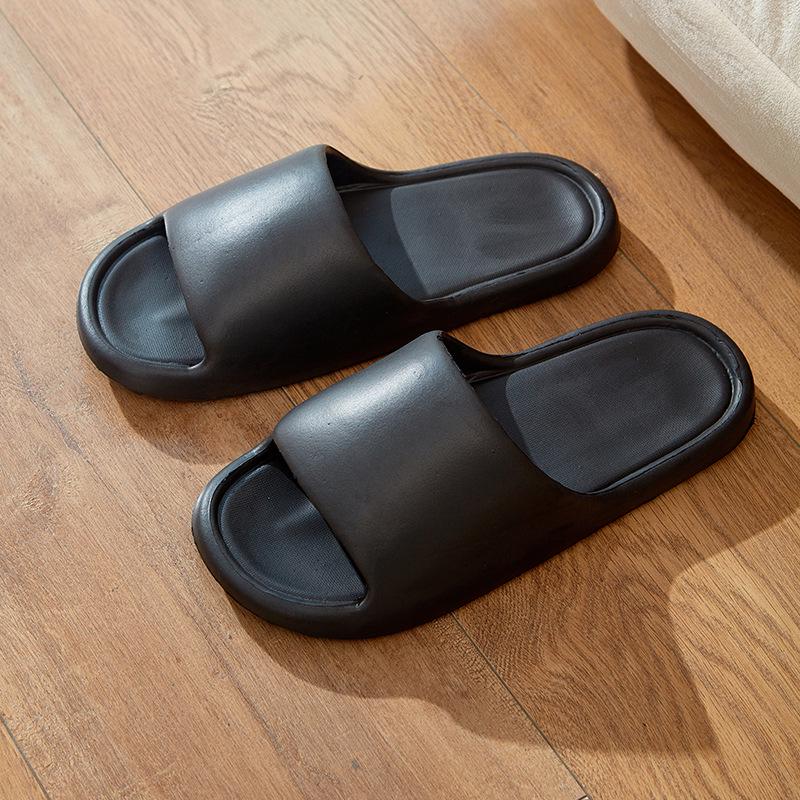 Summer Slippers: Indoor Thick-Soled, Silent Shower Sandals for Men & Women