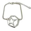[G0296] - Silver-white 'Starry Night' Designer Bracelet