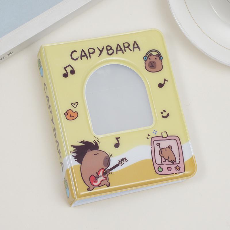 Cute Photo Album 3 Inch Love Heart Hollow Picture Storage Case Kpop Card Binder Name Card Book Photocard Holder 36 Pockets