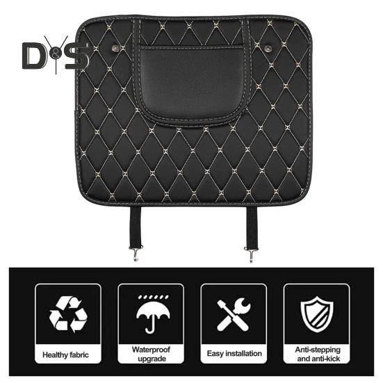 Коврик для автомобильного сиденья, защита спинки автомобильного сиденья с карманами-органайзерами, водонепроницаемая задняя крышка автомобильного сиденья, защита для салона автомобиля, аксессуары