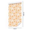Cow Patches Cream Wallpaper, Fine Detail for Living Room and Bedroom 50x1000