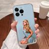 Чехол для телефона Singer S-Sabrina для iPhone 17,16,15,14,13,12,11 Plus,Pro,Max,XR,XS,Plus,E,SE4,Mini Прозрачный чехол