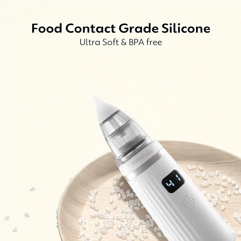 Электрический назальный аспиратор 3-в-1, абсорберное оборудование для детей, бесшумная посуда, очиститель от ринита, инструменты для ухода за новорожденными