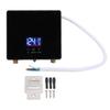 Electric Water Heater 6000w Black LCD Display Under Sink Water Heater for Kitchens Apartments Bathrooms RVs