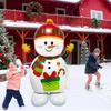 Giant Santa Claus Christmas Inflatable Foil Balloons Standing Balloons  Home New Year Party Supply
