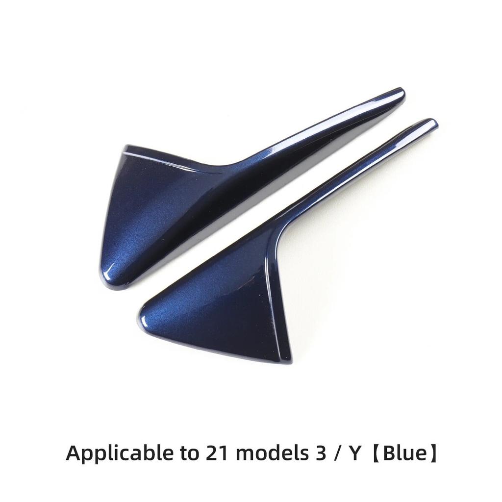 LUCKEASY для Tesla Model3 ModelY 2018-2022, модифицированный внешний вид автомобиля, боковое крыло, камера, защитный чехол из углеродного волокна, защитная крышка