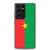 Coque Téléphone - Samsung - Galaxy S20 Plus - Drapeau Burkina Faso - Souple - Multicolore