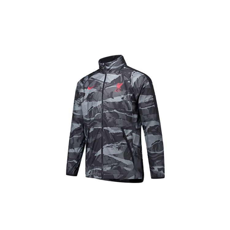 Nike Мужская куртка Liverpool FC AWF Lite Серая камуфляжная CZ2776-060