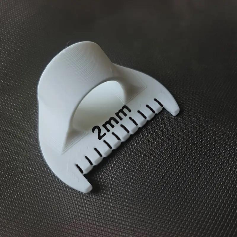 Sewing Needle Gauge Measuring Tool, Finger Ruler Sewing Template For Equal Stitches, Finger Protector, Diy Stitching Guide Tool