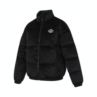 Короткая спортивная куртка-пуховик с длинным рукавом на молнии, женские куртки, черный цвет VN000KD3BLK