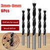 Brand New Drill Bit Woodworking Tool 6pcs 7mm 98mm