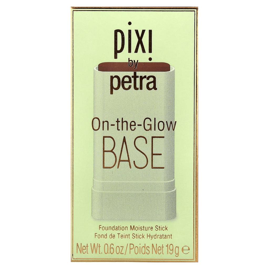 Pixi Beauty, Основа On-the-Glow, Увлажняющий стик-тональное средство, Какао, 19 г (0,6 унции)