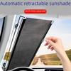 Automatic Retractable Car Sunshade Roller Blinds for Summer Heat Insulation and Sun Protection