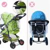 For Baby Pushchair Umbrella Universal Buggy Raincover Pushchair Wind Shield Stroller Rain Cover