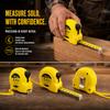 Carbon steel Measuring Tape Rulers 5 Meter Length 5m Measuring Tape  For Construction Use