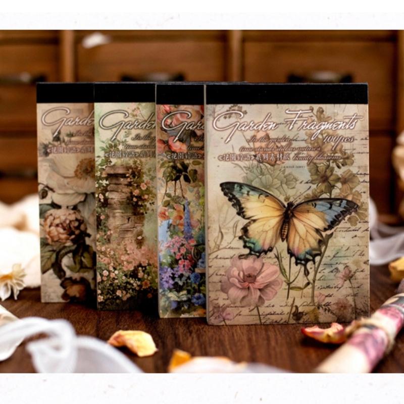 100 Sheets Retro Scrapbooking Backgrounds Paper Journaling Craft Paper For Journaling Cardmaking And Art Craft Project