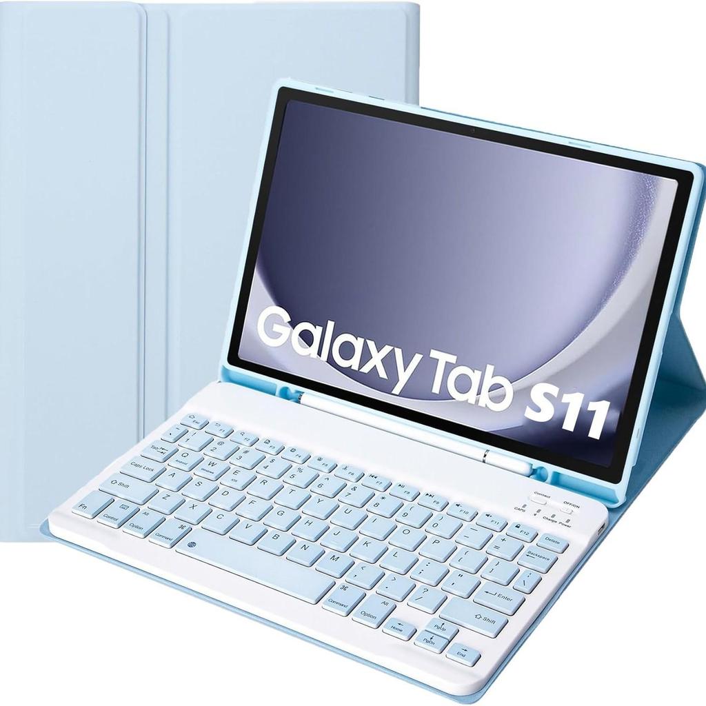 Чехол-клавиатура Bluetooth для Galaxy Tab S11 с магнитным слотом для стилуса - Испанская версия
