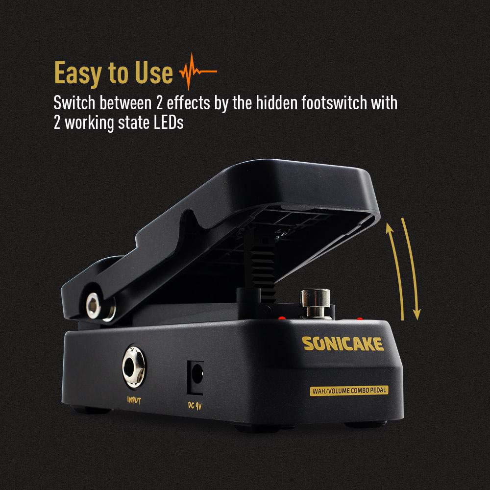 1PC Регулятор громкости и Педаль экспрессии Wah Аксессуары для гитары