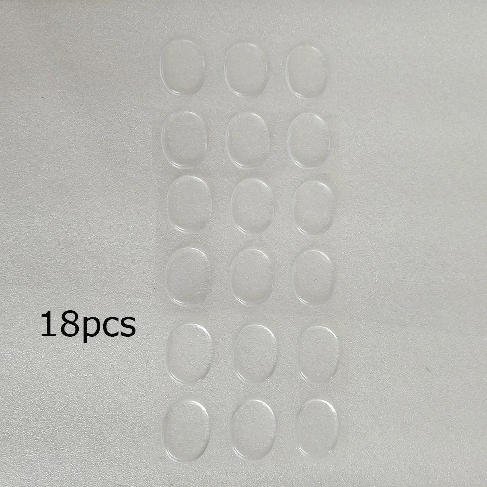 18Pcs Silicone Drum 3 Colors Damper Pads Drum Snare Mute Pad Soft Drum Damper Gel Pads for Jazz Drums Muffler Tone Control