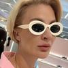 Oval Shape Sunglasses Woman Fashion Stylish UV400 Protection Sun Glasses Men Travelling Cool Women's Sunglasses