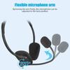 Usb Wired Headphone Adjustable Universal Noise Cancelling Earphone Helmet Tablet Computer Gaming Headset For Desktop Pc Laptop