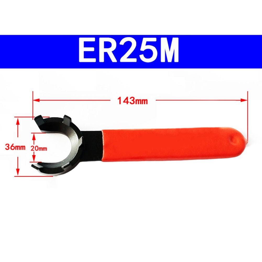 Противоскользящая ручка Дизайн Фрезерный станок с ЧПУ Цанговый патрон Гаечный ключ