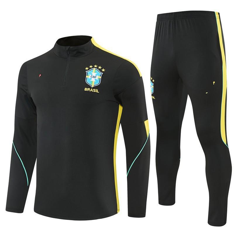 Brazil National Team Training Jersey 2022-2027 Adult Football Sportswear Mens Clothing